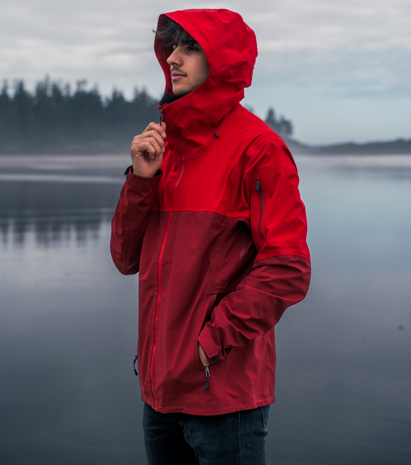 Veste Coupe-vent Totes Bleue Résistante à L'eau Avec Capuche - Taille L Femme - Neuf Sans étiquettes