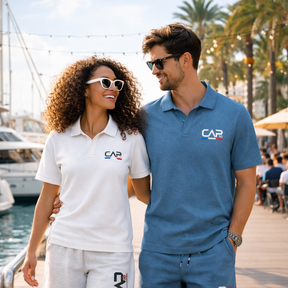 POLO EPONGE UNISEXE • CAP10