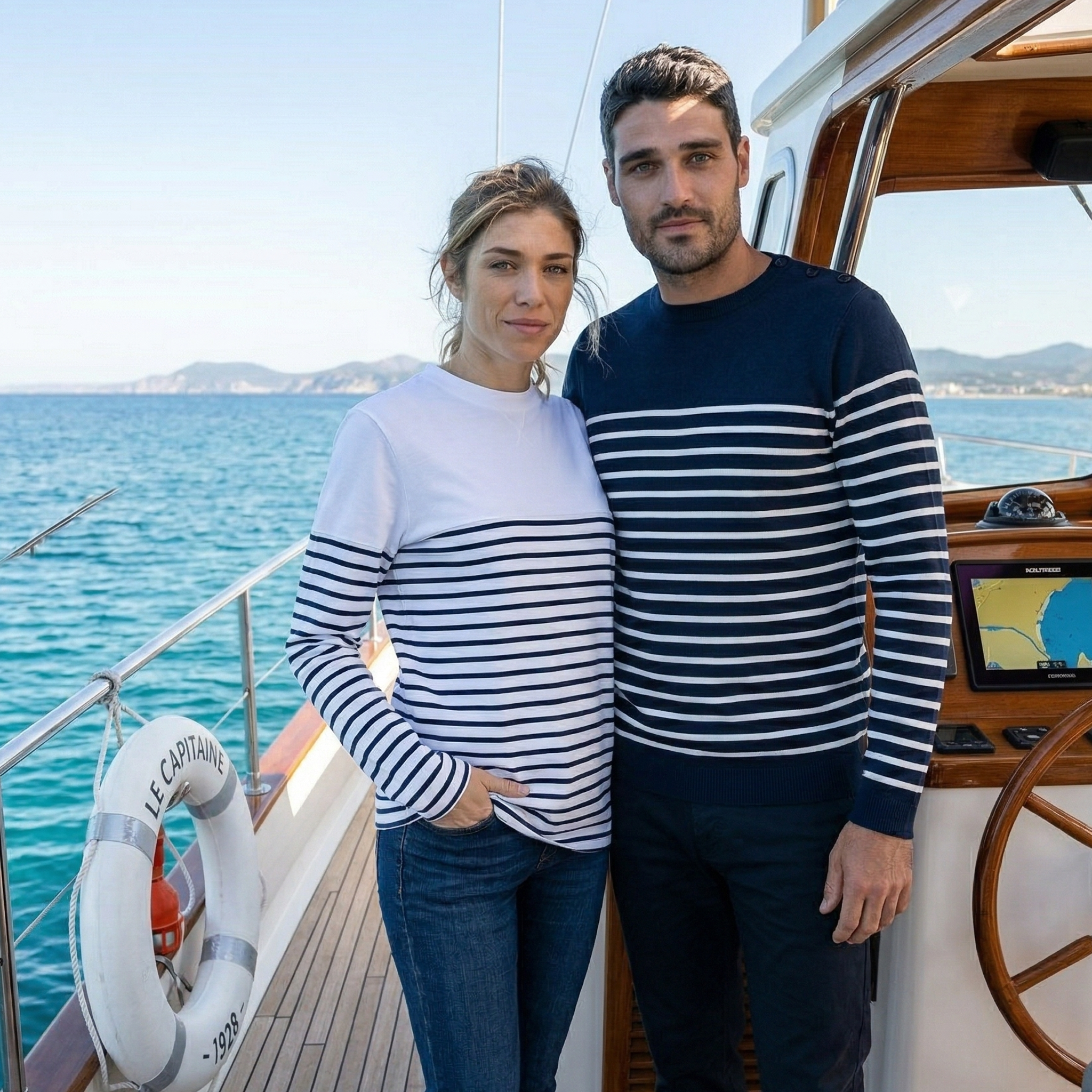 MARINIÈRE ATLANTIQUE HOMME - MANCHES LONGUES