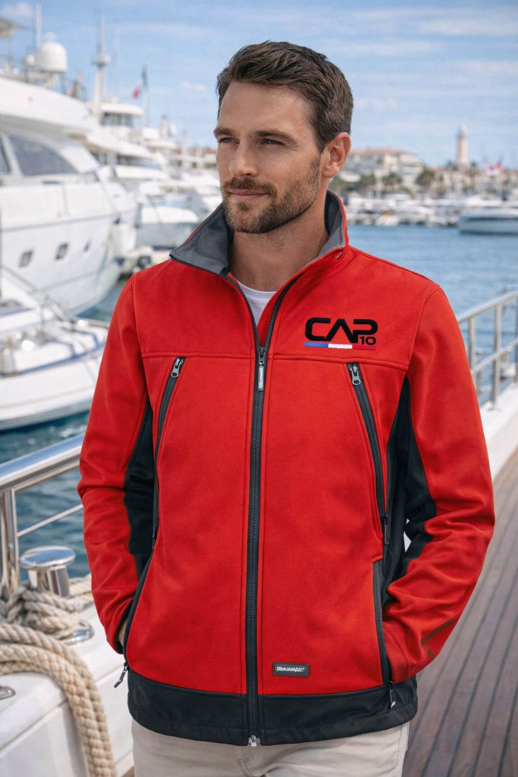VESTE SPORT SOFTSHELL UNISEXE • CAP10