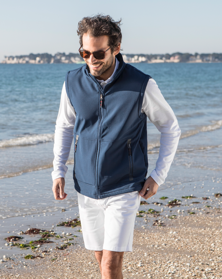 GILET SOFTSHELL HOMME