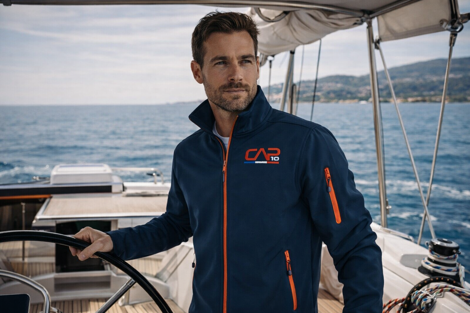 VESTE ATLANTIC SOFTSHELL HOMME • CAP10