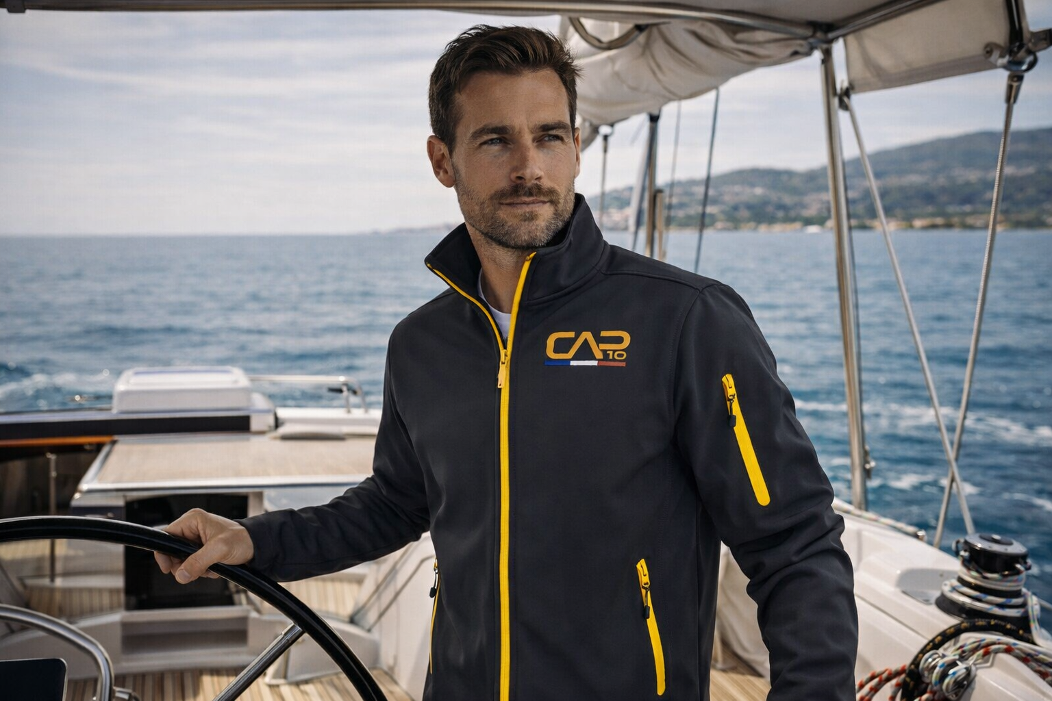 VESTE ATLANTIC SOFTSHELL HOMME • CAP10