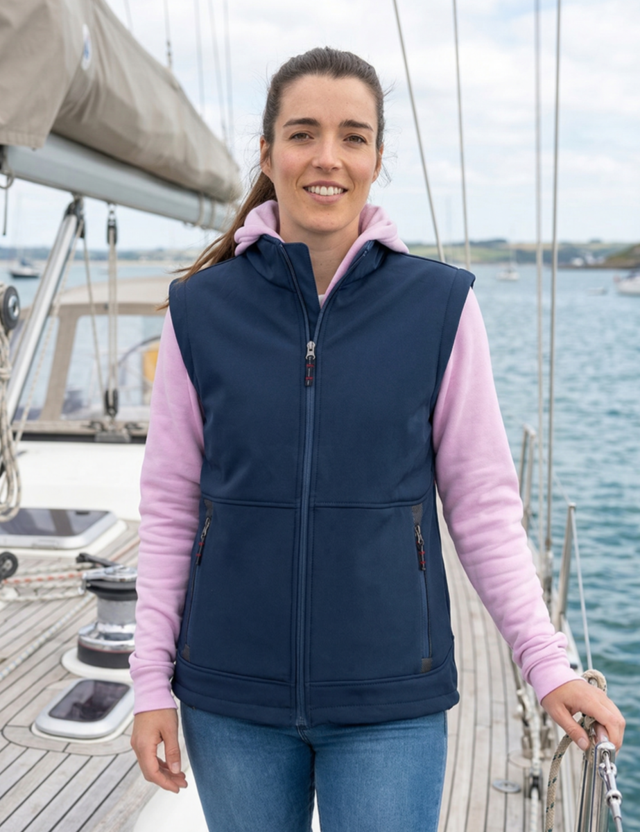 GILET SOFTSHELL FEMME